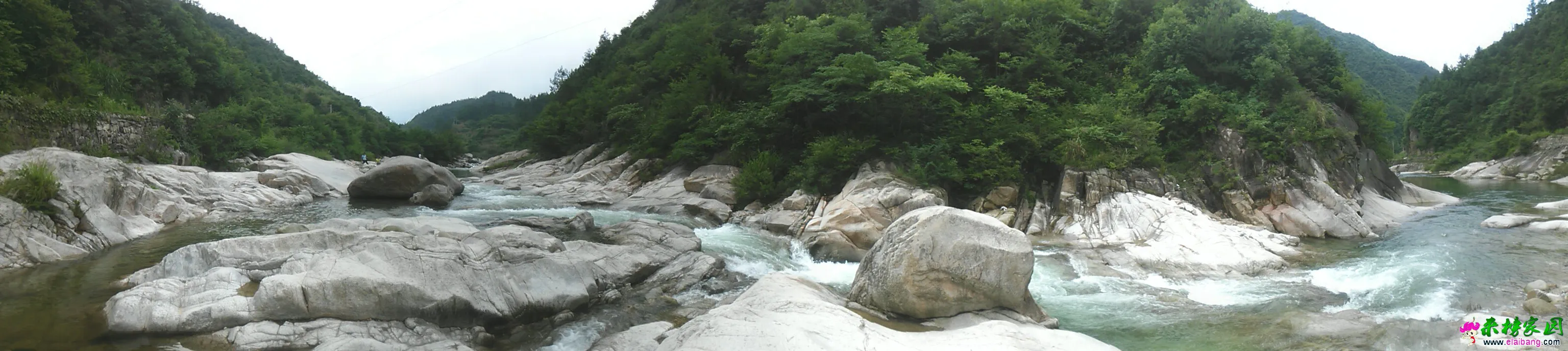 来榜林家河全景照片